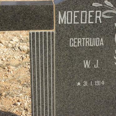 LINDE Gertruida W.J., van der 1914-