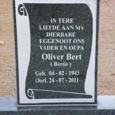 BERT Oliver 1943-2011