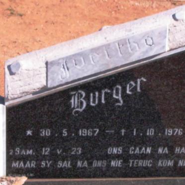 BURGER Juritha 1967-1976