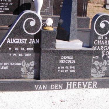 HEEVER August Jan, van den 1909-2002 &amp; Charlotte Margaretha 1914-1986 :: VAN DEN HEEVER Dennis Herculus 1946-2002