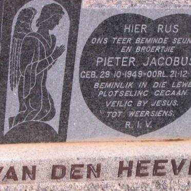 HEEVER Pieter Jacobus, van den 1949-1962
