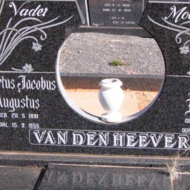 HEEVER Albertus Jacobus Augustus, van den 1891-1955 &amp; Annie Maria 1901-1986