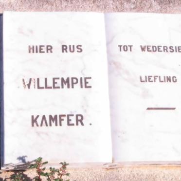 KAMFER Willempie