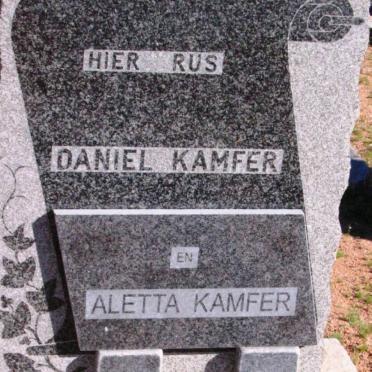 KAMFER Daniel &amp; Aletta