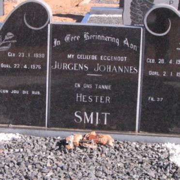SMIT Johannes Jurgens 1890-1976 &amp; Hester 1907-1989