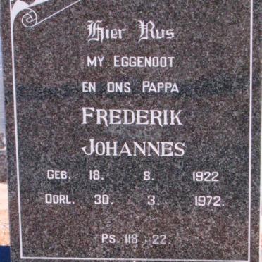 STRAUSS Frederik Johannes 1922-1972