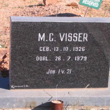 VISSER M. G. 1926-1979