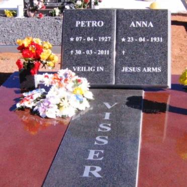 VISSER Petro 1917-2011 &amp; Anna 1931-