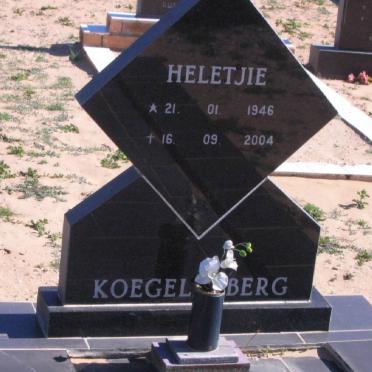 KOEGELENBERG Heletjie 1946-2004