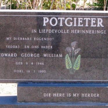 POTGIETER Edward George William 1946-1995