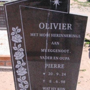 OLIVIER Pierre 1924-1998