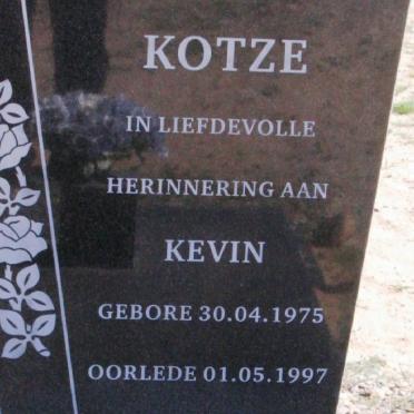 KOTZE Kevin 1975-1997