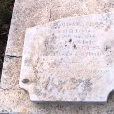 JITTENS ? Louisa 1863-1883