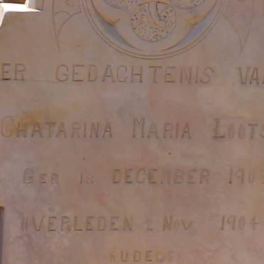 LOOTS Chatarina Maria 1903-1904 