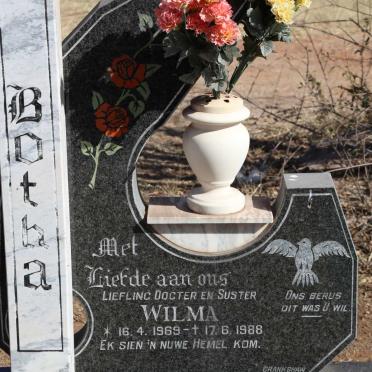 BOTHA Wilma 1969-1988