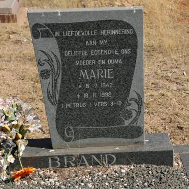 BRAND Marie 1942-1992