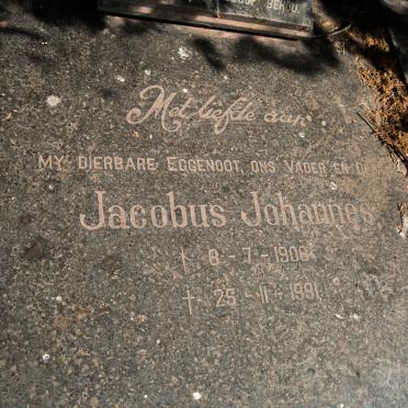 BEER Jacobus Johannes, de 1906-1991 &amp; Hester Catharina KOTZE 1914-2005