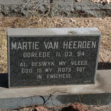 HEERDEN Martie, van -1994