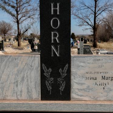 HORN Oloff Abraham Servaas 1916-1990 &amp; Catharina Margaretha 1911-1997