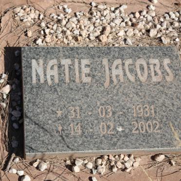 JACOBS Natie 1931-2002
