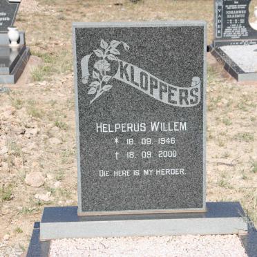 KLOPPERS Helperus Willem 1946-2000