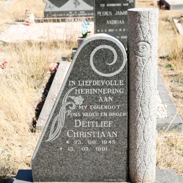 LIEBENBERG Deitlief Christiaan 1948-1991