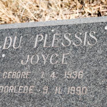 PLESSIS Joyce, du 1936-1990