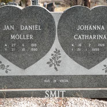 SMIT Jan Daniel Moller 1919-1990 &amp; Johanna Catharina 1926-1995