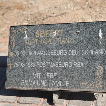 SEIFERT Kurt Karl Franz 1908-1989