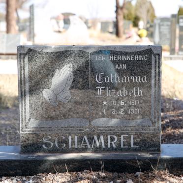 SCHAMREL Catharina Elizabeth 1917-1991
