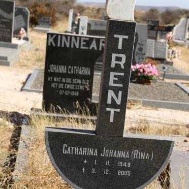 TRENT Catharina Johanna 1949-2005