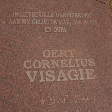 VISAGIE Gert Cornelius 1944-2004