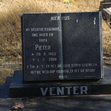 VENTER Pieter 1923-2000