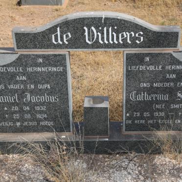 VILLIERS Daniel Jacobus, de 1932-1994 &amp; Catherina Susanna SMIT 1930-1993