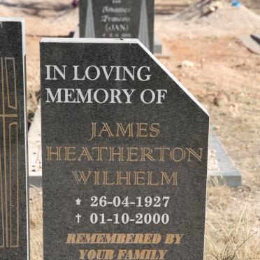 WILHELM James Heatherton 1927-2000