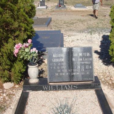 WILLIAMS Arthur Graham 1931-1997 &amp; Ria Meyers VAN COLLER 1937-2014