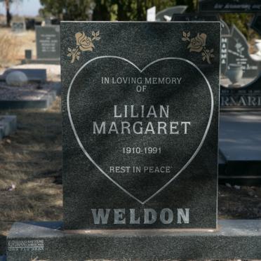 WELDON Lilian Margaret 1910-1991