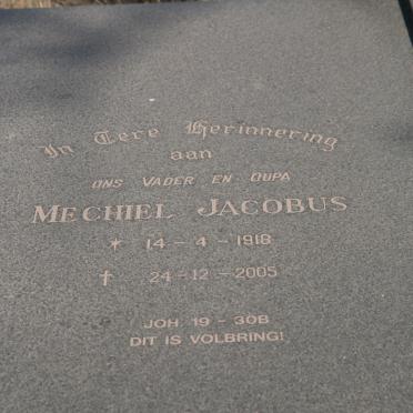 WALT Mechiel Jacobus, van der 1918-2005 &amp; Maria Catharina COETZEE 1916-1993