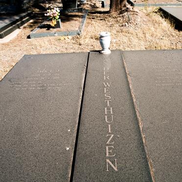 WESTHUIZEN C.J., van der 1919-1990 &amp; Helena J. JACOBS 1927-1996