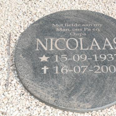 ? Nicolaas 1937-2005