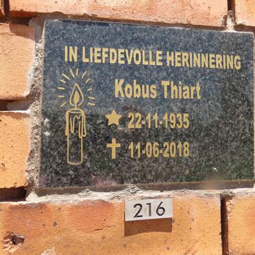 THIART Kobus 1935-2018