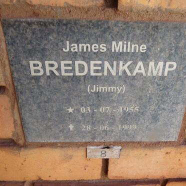 BREDENKAMP James Milne 1955-1999