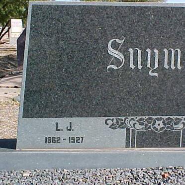 SNYMAN L.J. 1862-1927