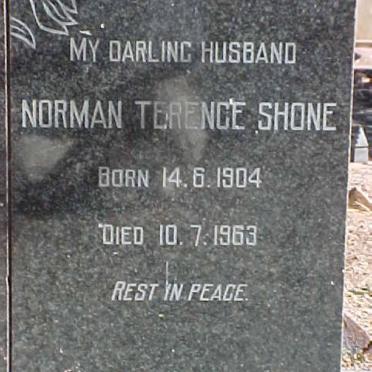 SHONE T.L.H. 1868-1945 :: SHONE Terence Morgan 1919-1994 :: SHONE Mary Agnes 1896-1986