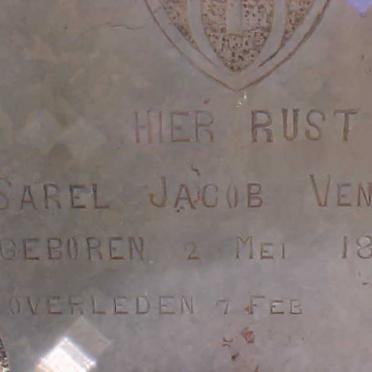 VENTER Sarel Jacob 1842-1911