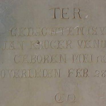 VENTER Jan Kruger 1900-1903 :: VENTER Jacobus Alwyn 1897-1903
