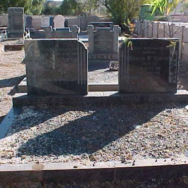 VENTER Jacobus J. 1890-1951 &amp; Martha M. BESTER 1889-1968 