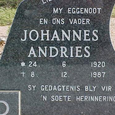 LOMBAARD Johannes Andries 1920-1987