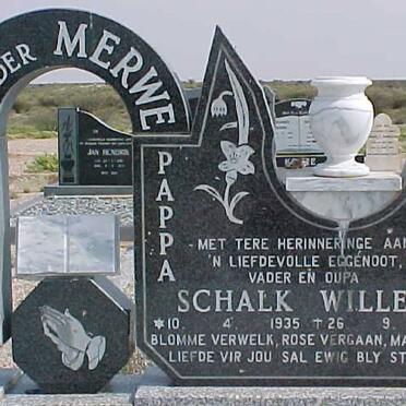 MERWE Schalk Willem, van der 1935-1987