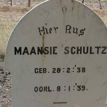 SCHULTZ Maansie 1938-1939 :: SCHULTZ Manie 1945-1948